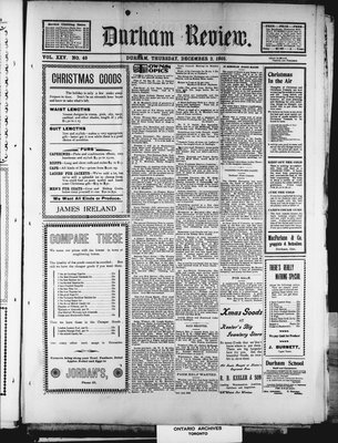 Durham Review (1897), 3 Dec 1903