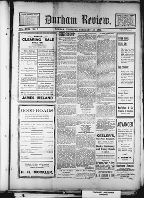 Durham Review (1897), 18 Feb 1904