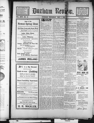 Durham Review (1897), 5 May 1904