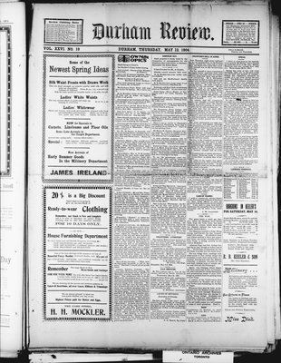 Durham Review (1897), 12 May 1904