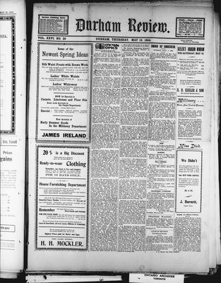 Durham Review (1897), 19 May 1904