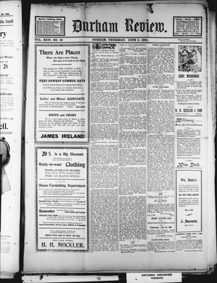 Durham Review (1897), 2 Jun 1904