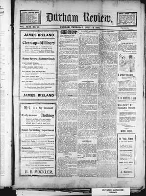 Durham Review (1897), 14 Jul 1904