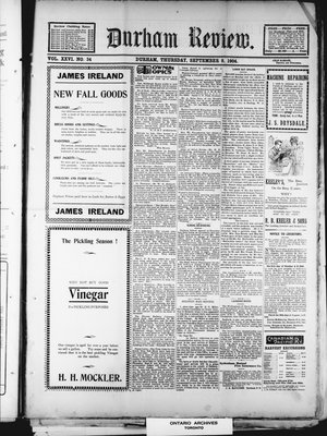 Durham Review (1897), 8 Sep 1904