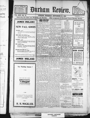 Durham Review (1897), 15 Sep 1904