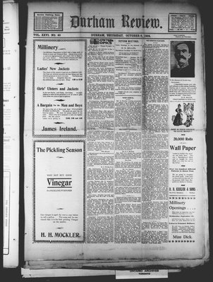 Durham Review (1897), 6 Oct 1904