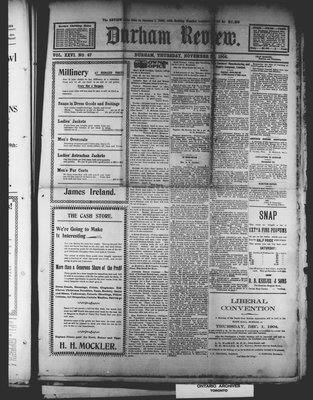 Durham Review (1897), 24 Nov 1904