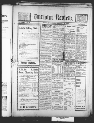 Durham Review (1897), 26 Jan 1905