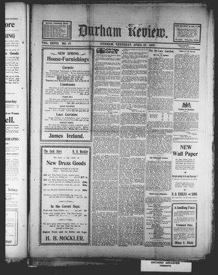 Durham Review (1897), 27 Apr 1905