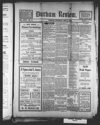 Durham Review (1897), 11 May 1905