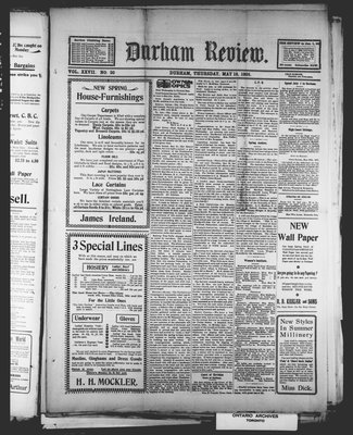 Durham Review (1897), 18 May 1905