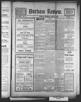 Durham Review (1897), 25 May 1905