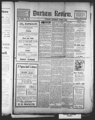 Durham Review (1897), 1 Jun 1905