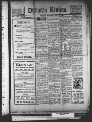 Durham Review (1897), 20 Jul 1905