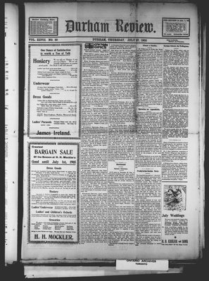 Durham Review (1897), 27 Jul 1905