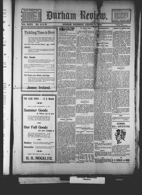 Durham Review (1897), 17 Aug 1905