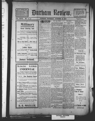 Durham Review (1897), 19 Oct 1905