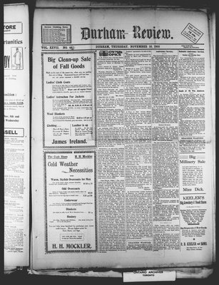 Durham Review (1897), 16 Nov 1905