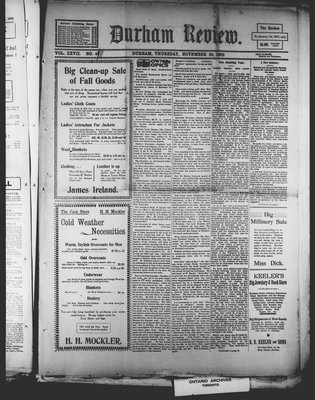 Durham Review (1897), 30 Nov 1905