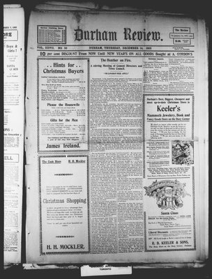 Durham Review (1897), 14 Dec 1905