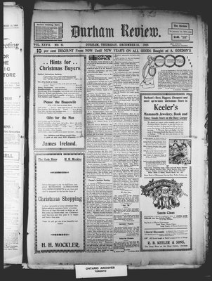 Durham Review (1897), 21 Dec 1905