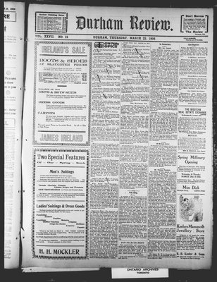 Durham Review (1897), 22 Mar 1906