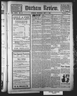 Durham Review (1897), 3 May 1906