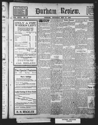 Durham Review (1897), 10 May 1906