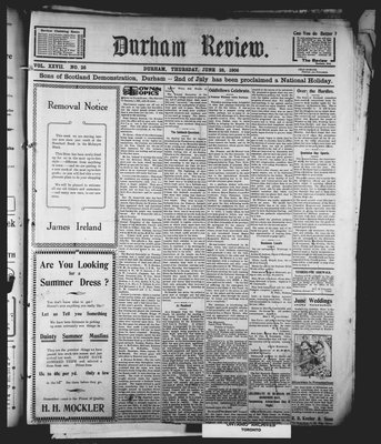 Durham Review (1897), 28 Jun 1906