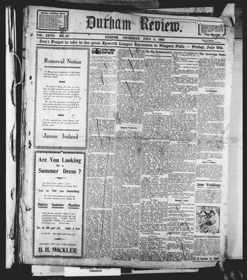 Durham Review (1897), 5 Jul 1906