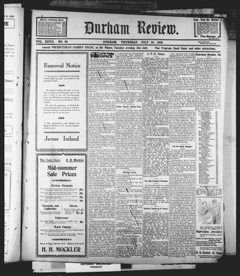 Durham Review (1897), 19 Jul 1906