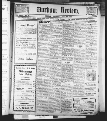 Durham Review (1897), 26 Jul 1906