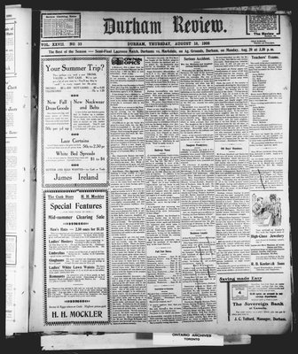 Durham Review (1897), 16 Aug 1906