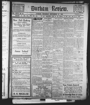 Durham Review (1897), 27 Sep 1906