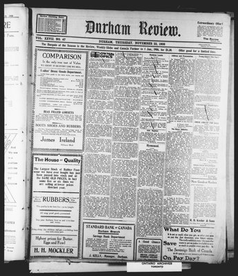 Durham Review (1897), 22 Nov 1906