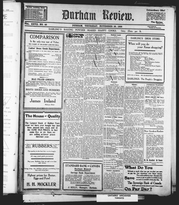 Durham Review (1897), 29 Nov 1906