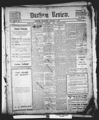 Durham Review (1897), 3 Jan 1907