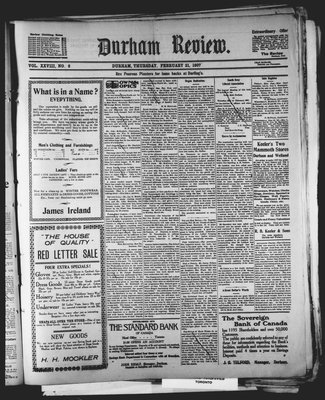 Durham Review (1897), 21 Feb 1907