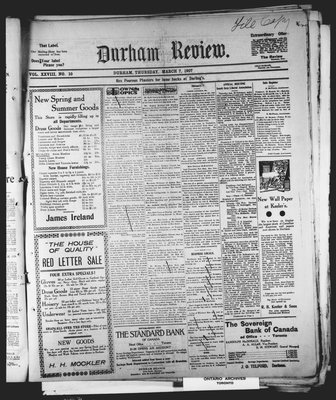 Durham Review (1897), 7 Mar 1907