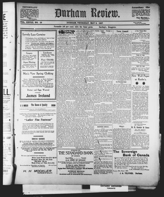 Durham Review (1897), 9 May 1907