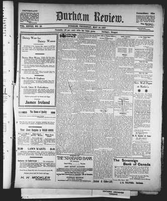 Durham Review (1897), 16 May 1907