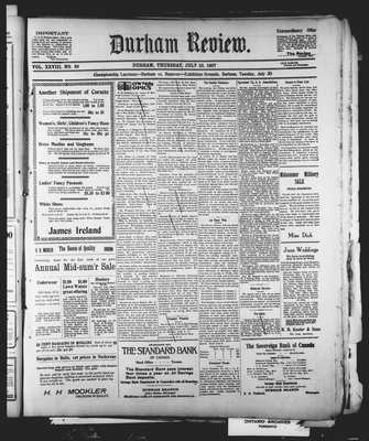 Durham Review (1897), 25 Jul 1907