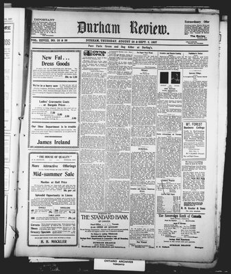 Durham Review (1897), 29 Aug 1907