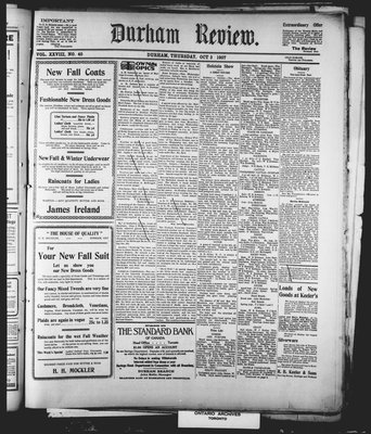 Durham Review (1897), 3 Oct 1907