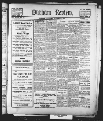 Durham Review (1897), 17 Oct 1907