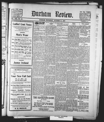 Durham Review (1897), 31 Oct 1907