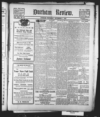 Durham Review (1897), 7 Nov 1907