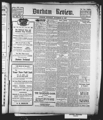 Durham Review (1897), 21 Nov 1907