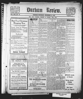 Durham Review (1897), 12 Dec 1907