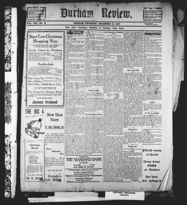 Durham Review (1897), 19 Dec 1907